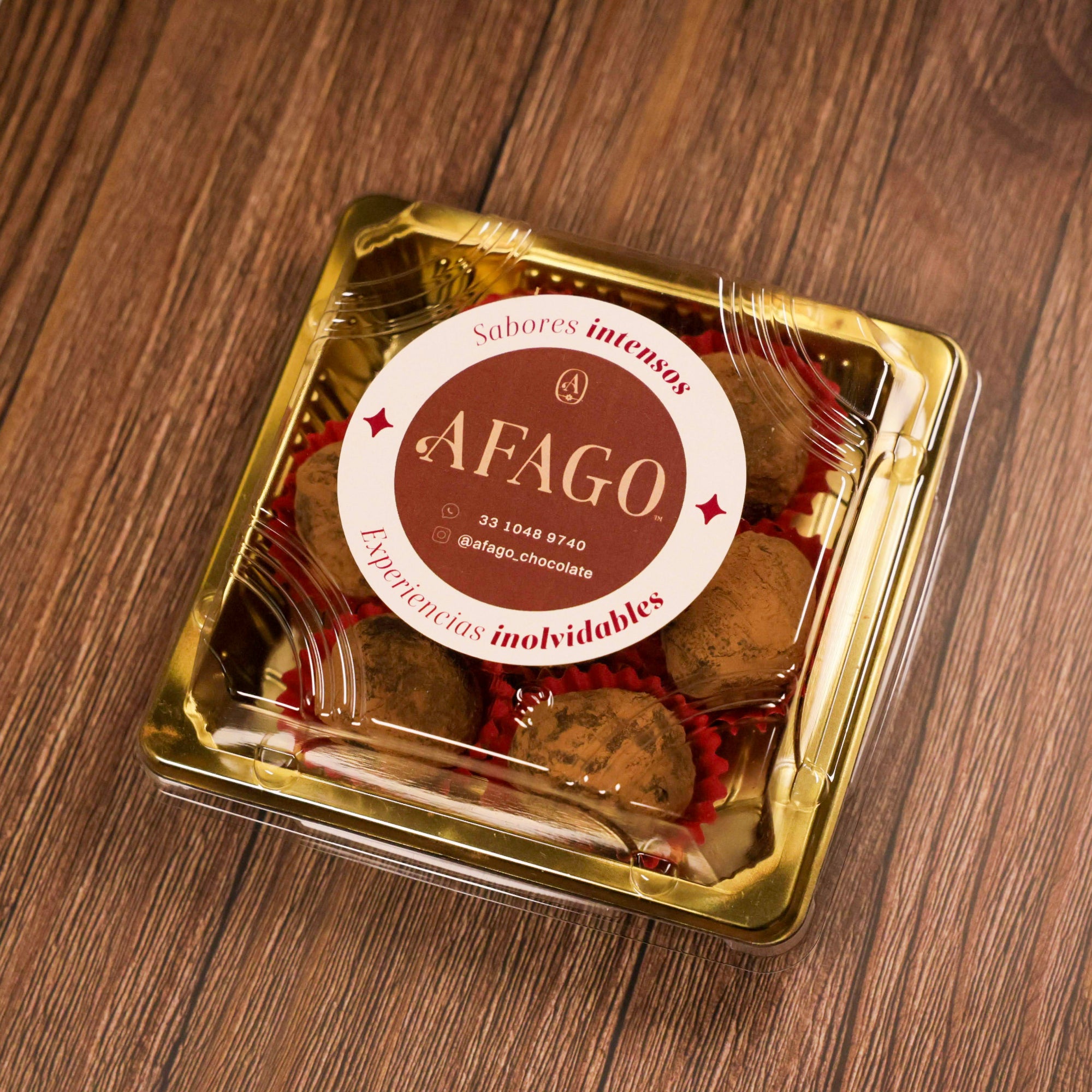 Caja de 7 brigadeiros