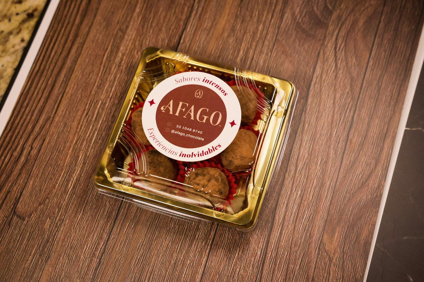 Caja de 7 Brigadeiros (Trufa Brasileña)